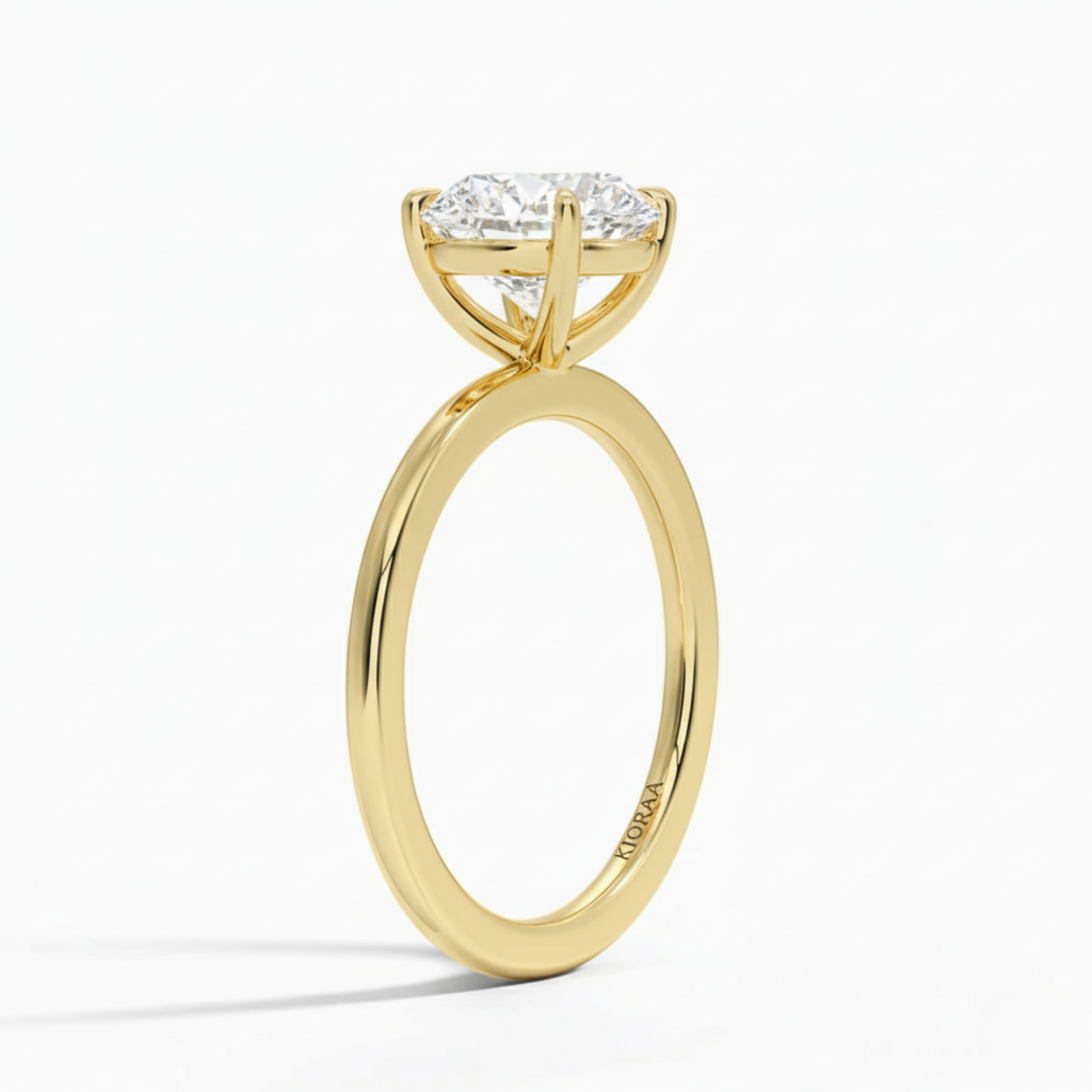 Round Diamond Solitaire Engagement Ring