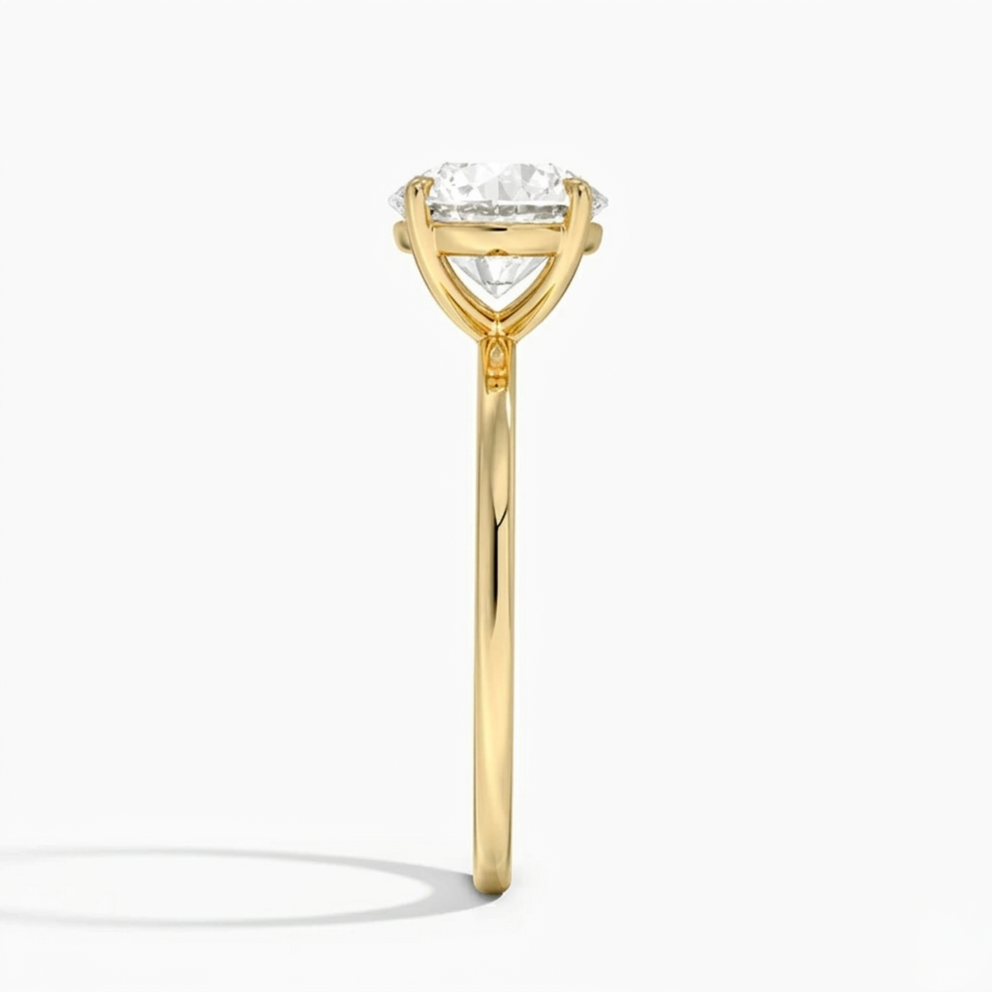 Round Diamond Solitaire Engagement Ring