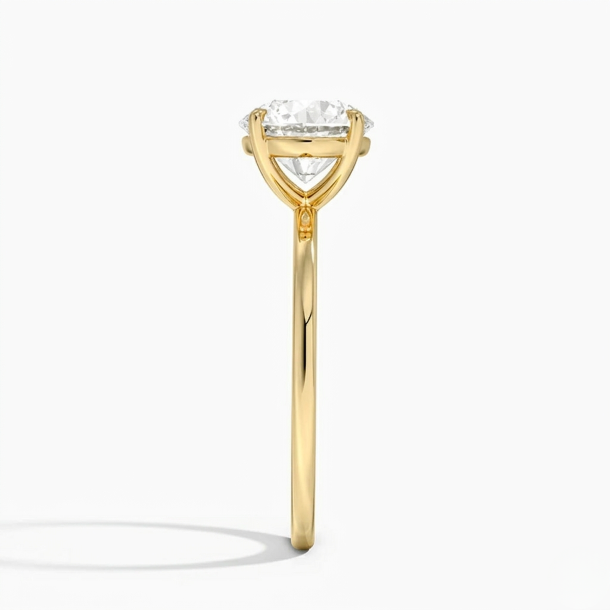 Round Diamond Solitaire Engagement Ring