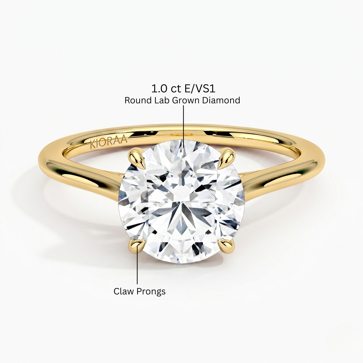 Brilliant Round Solitaire Engagement Ring