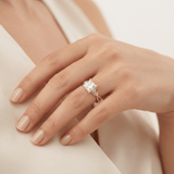 Princess Diamond Infinite Grace Solitaire Engagement Ring, thumbnail 11