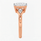 Princess Diamond Infinite Grace Solitaire Engagement Ring, thumbnail 9