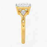 Princess Diamond Infinite Grace Solitaire Engagement Ring, thumbnail 3