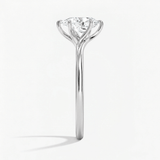 Pear Diamond Contour Twist Solitaire Ring, thumbnail 6