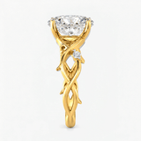 Oval Diamond Moonvine Engagement Ring, thumbnail 3