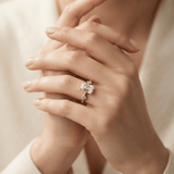 Starlight Emerald Diamond Engagement Ring, thumbnail 11