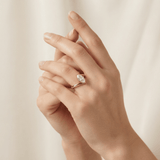 Marquise Eternal Curve Solitaire Engagement Ring, thumbnail 8