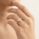 Floating Marquise Engagement Ring, thumbnail 11