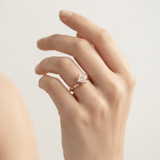 Princess Eternal Curve Solitaire Engagement Ring, thumbnail 14