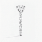 Princess Diamond Petals Solitaire Ring, thumbnail 6