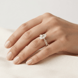 Marquise Seraphine Weave Engagement Ring, thumbnail 11