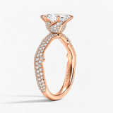 Marquise Seraphine Weave Engagement Ring, thumbnail 8