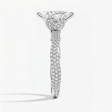Marquise Seraphine Weave Engagement Ring, thumbnail 6