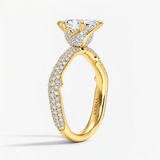 Marquise Seraphine Weave Engagement Ring, thumbnail 2