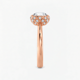 Round Majestique Halo Diamond Ring, thumbnail 6