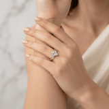Marquise Embrace Three Stone Ring, thumbnail 11