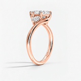 Marquise Embrace Three Stone Ring, thumbnail 8