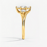Marquise Embrace Three Stone Ring, thumbnail 3