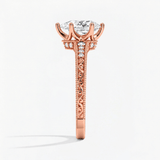 Pear Imperial Lace Engagement Ring, thumbnail 9