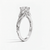 Nature Inspired Round Willow Grace Ring, thumbnail 5