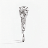Nature Inspired Round Willow Grace Ring, thumbnail 6
