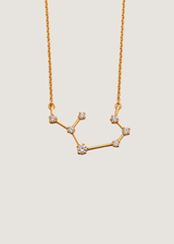 Lab Grown Diamond Sagittarius Cluster Necklace, thumbnail 1
