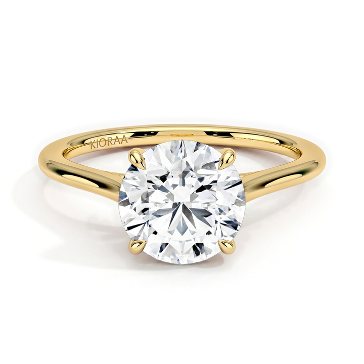 Brilliant Round Solitaire Engagement Ring