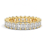 Classic Emerald Eternity Wedding Ring, thumbnail 1