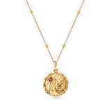 Custom Zodiac Coin Necklace, thumbnail 1