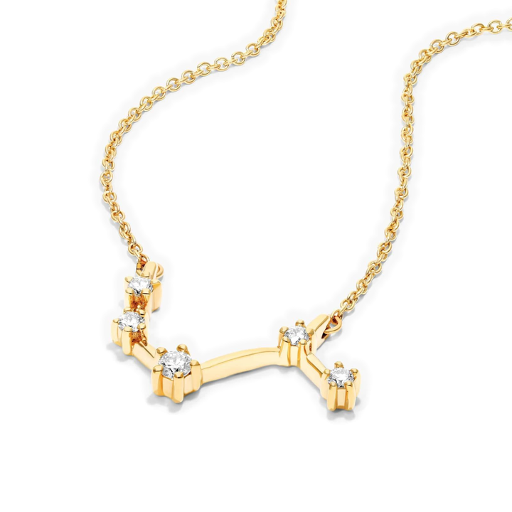 Lab Grown Diamond Aries Cluster Necklace