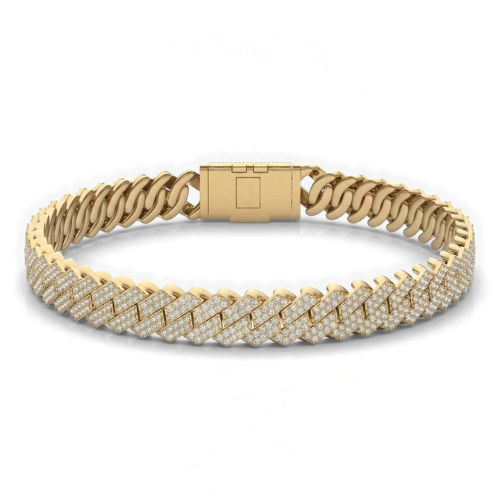 Lab Grown Diamond Miami Cuban Bracelet