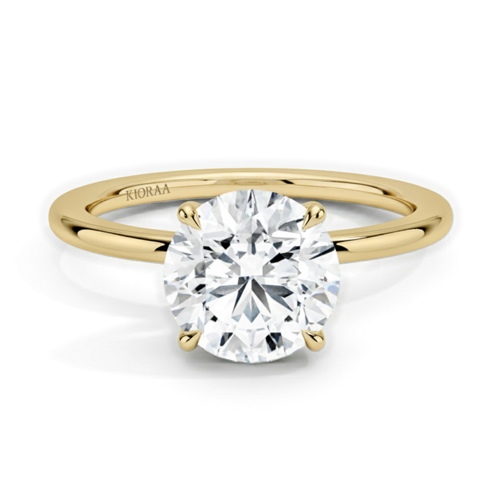 Round Diamond Solitaire Engagement Ring