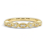 Tiara Round Cut Eternity Wedding Band, thumbnail 1