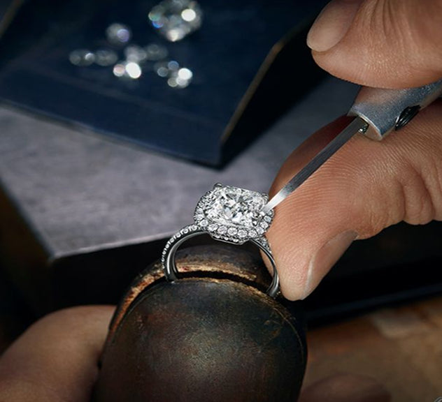 Stone setting & polishing — how Kioraa rings are made